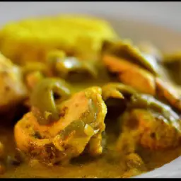 Teaser Image: Caribbean Coconut Curry Chicken